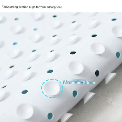 Non-Slip PVC Bath & Shower Mat with Suction Cups and Drainage Holes - Cartoon Ocean Theme(Submarine) - Image 2