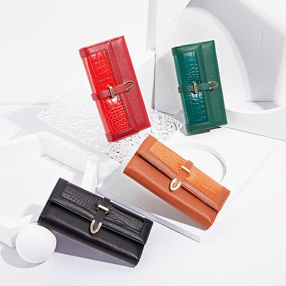 Random Color Surprise Lucky Bag: Random Style Women's Long PU Leather Wallet Mystery Box - Image 6