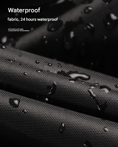 Size XL Black All-Weather 210D Bicycle Cover - Waterproof & UV-Proof Outdoor Bike Protector with Lock Hole & Storage Bag - Image 5