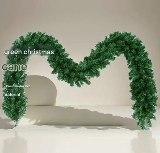 Classic Green Lush Artificial Christmas Garland - 2.7m Green Pine Vine with 280 Tips for Holiday Decor - Image 5