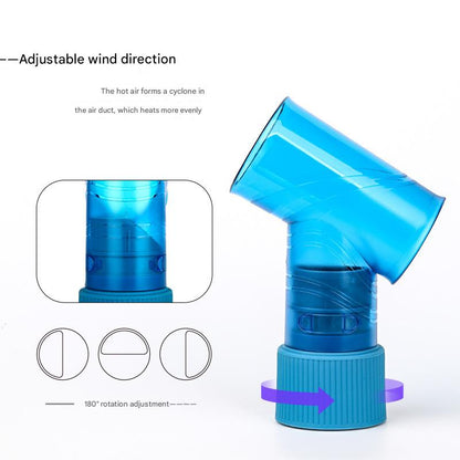 Black Wind Spin Hair Curler Diffuser - Universal Hair Dryer Attachment for Effortless Waves and Curls - Image 3