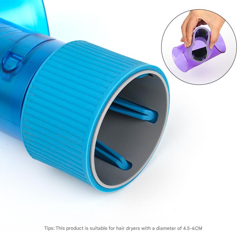 Pink Wind Spin Hair Curler Diffuser - Universal Hair Dryer Attachment for Effortless Waves and Curls - Image 5