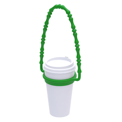 2 Pcs Green Frog Adorable Animal Silicone Cup Carrier - Portable Reusable Handle for Water Cup(cup not included) - Image 8