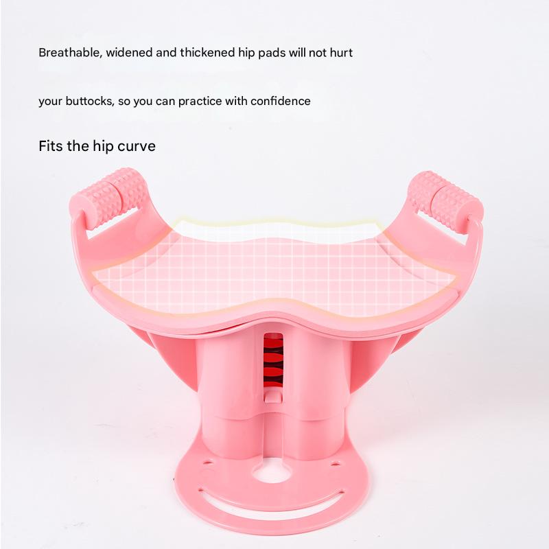 Pink Ergonomic Pelvic Floor & Glute Trainer - Home Workout Equipment for Hips and Inner Thighs - Image 3