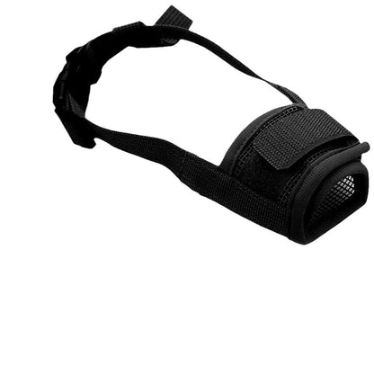 3 Pcs Size XL Black Breathable Mesh Dog Muzzle - Soft & Comfortable Guard to Prevent Biting, Allows Panting and Drinking - Image 4