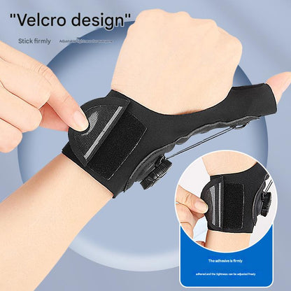 Black Adjustable Thumb Brace with Dial System - Wrist & Thumb Stabilizer for Pain Relief - Image 2