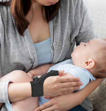 Black Adjustable Thumb Brace with Dial System - Wrist & Thumb Stabilizer for Pain Relief - Image 8