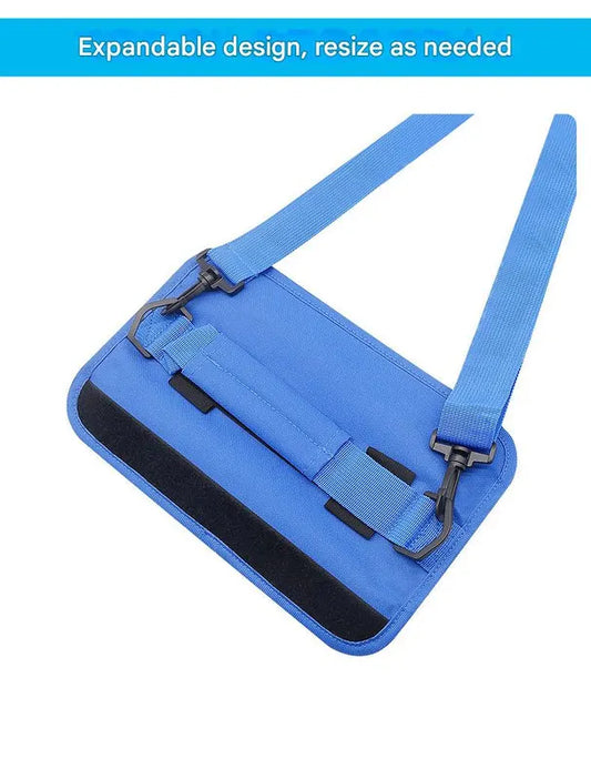 Black Compact Golf Club Carrier - Lightweight Sunday Practice Bag for Driving Range - Image 6