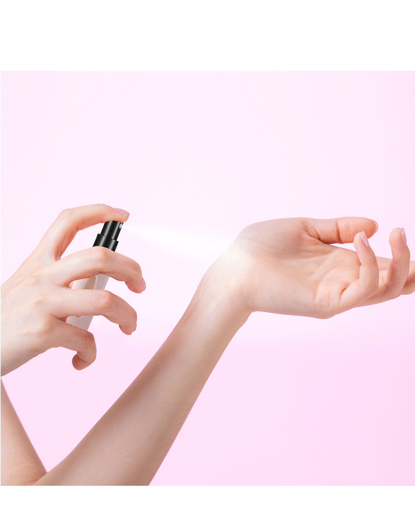 Pink 3 Pack Plush Perfume Atomiser Keychain - 5ml Portable Refillable Spray Bottle with Pom Pom Bag Charm - Image 4