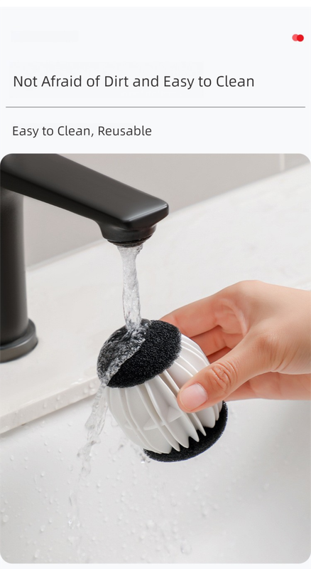 Magic Laundry Balls Set of 4 - Anti-Pilling Fuzzy Lint Remover for Washing Machine - Image 4