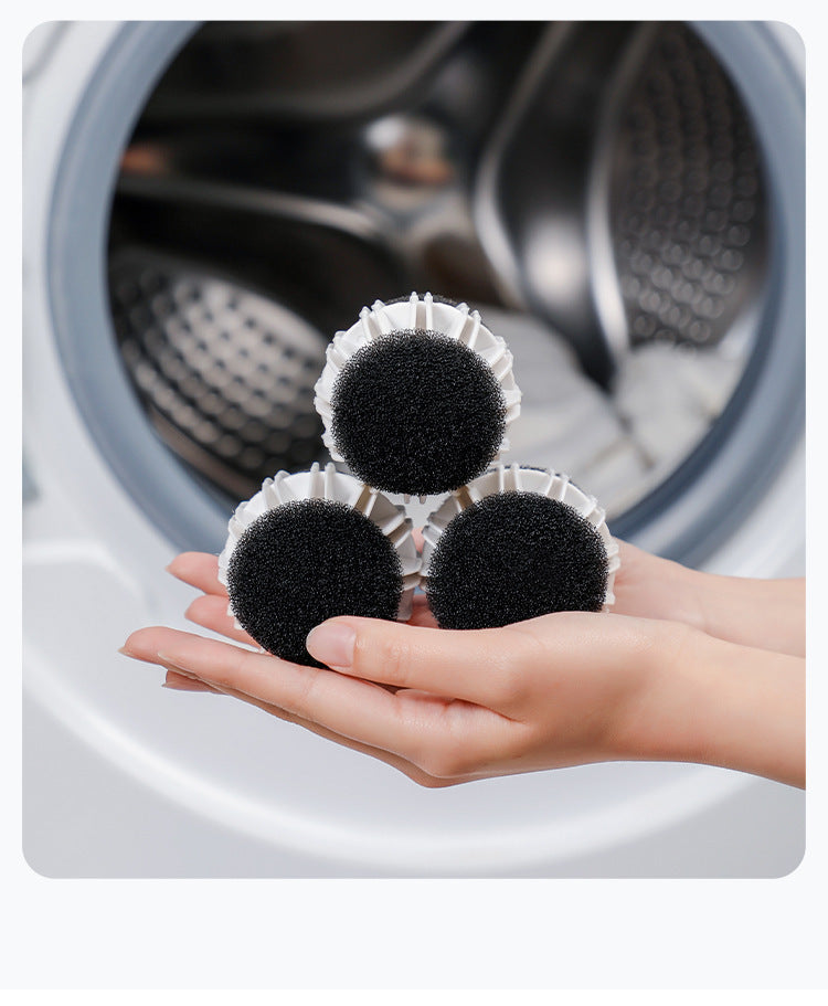Magic Laundry Balls Set of 4 - Anti-Pilling Fuzzy Lint Remover for Washing Machine - Image 7