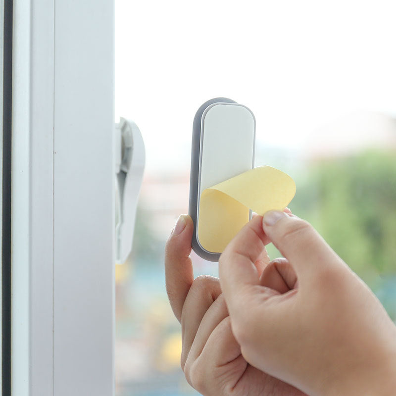 Grey 10-Pack No-Drill Window Handle Cabinet Pulls - Adhesive Mounting for Easy Installation - Image 5