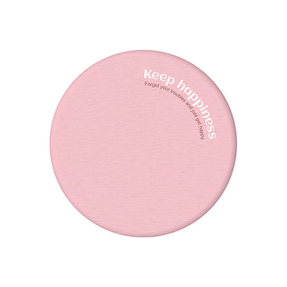 2 Pcs Pink Quick-Dry Natural Diatom Mud Coaster - Absorbent Bathroom Sink Mat for Kitchen and Washroom Use