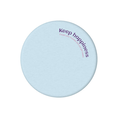 2 Pcs Blue Quick-Dry Natural Diatom Mud Coaster - Absorbent Bathroom Sink Mat for Kitchen and Washroom Use