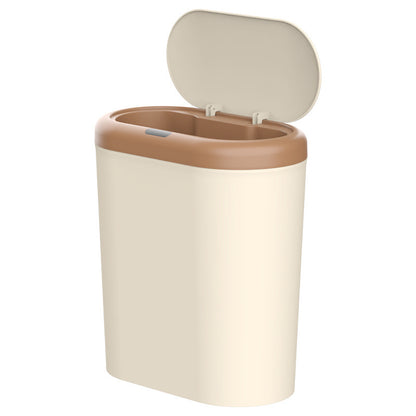 Grey Smart Sensor Trash Can – 15L Capacity, Compact Design for Home Use with Automatic Induction Opening(Three sensor modes) - Image 5