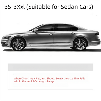 Silver 3L Universal Car Cover – 170T Taffeta Fabric, All-Weather Protection for Cars(4600×1800×1500MM) - Image 5