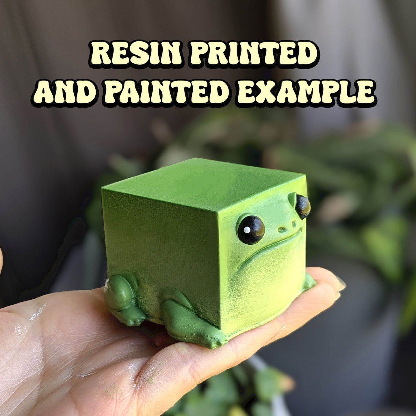 Adorable Ugly-Cute Frog Resin Figurine – 2-Pack Set for Desk, Home & Office Decor - Image 2