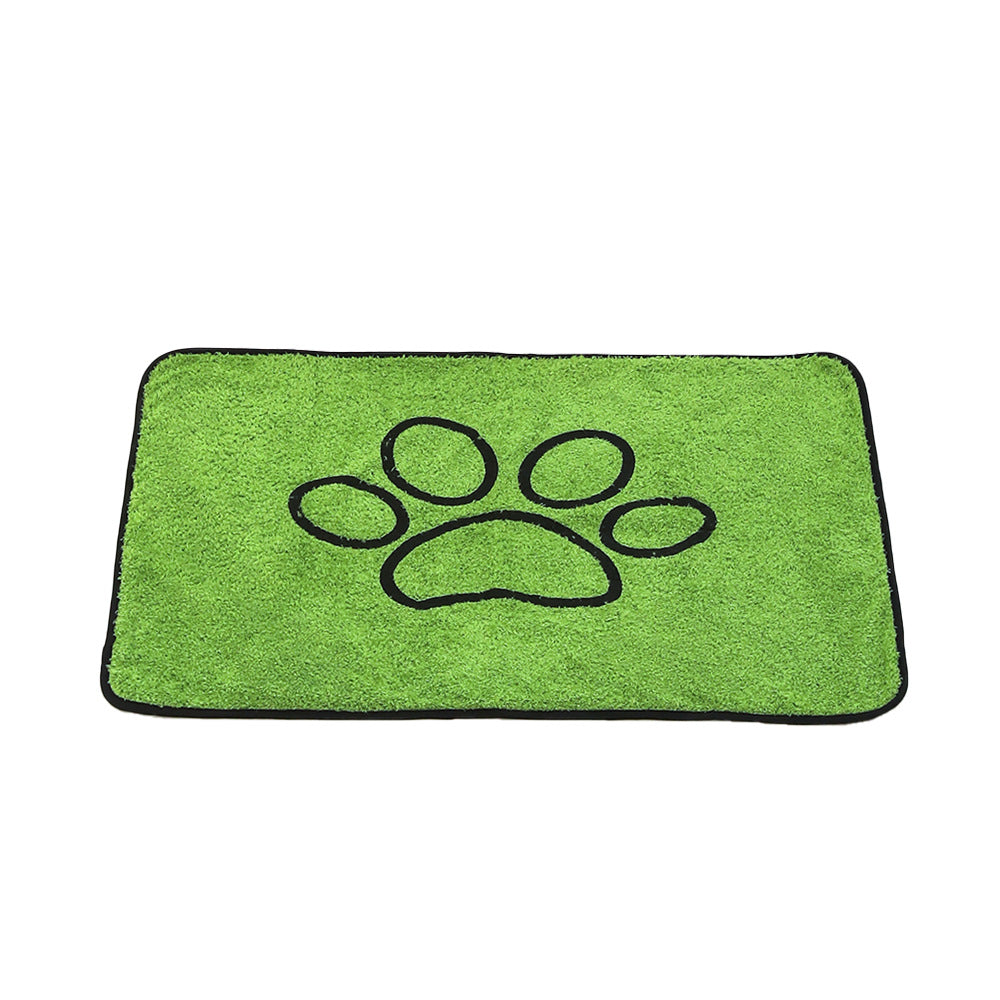 2 Pcs Artificial Grass Pet Mat – Soft, Fast-Drying & Non-Slip Sleeping Pad for Cats and Dogs(45*60cm) - Image 2