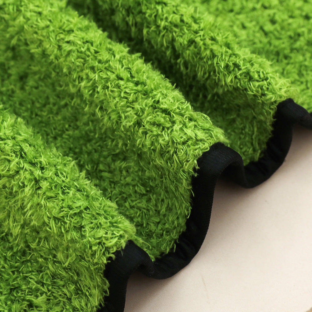 2 Pcs Artificial Grass Pet Mat – Soft, Fast-Drying & Non-Slip Sleeping Pad for Cats and Dogs(45*60cm) - Image 3