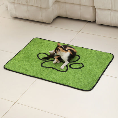 2 Pcs Artificial Grass Pet Mat – Soft, Fast-Drying & Non-Slip Sleeping Pad for Cats and Dogs(45*60cm) - Image 4