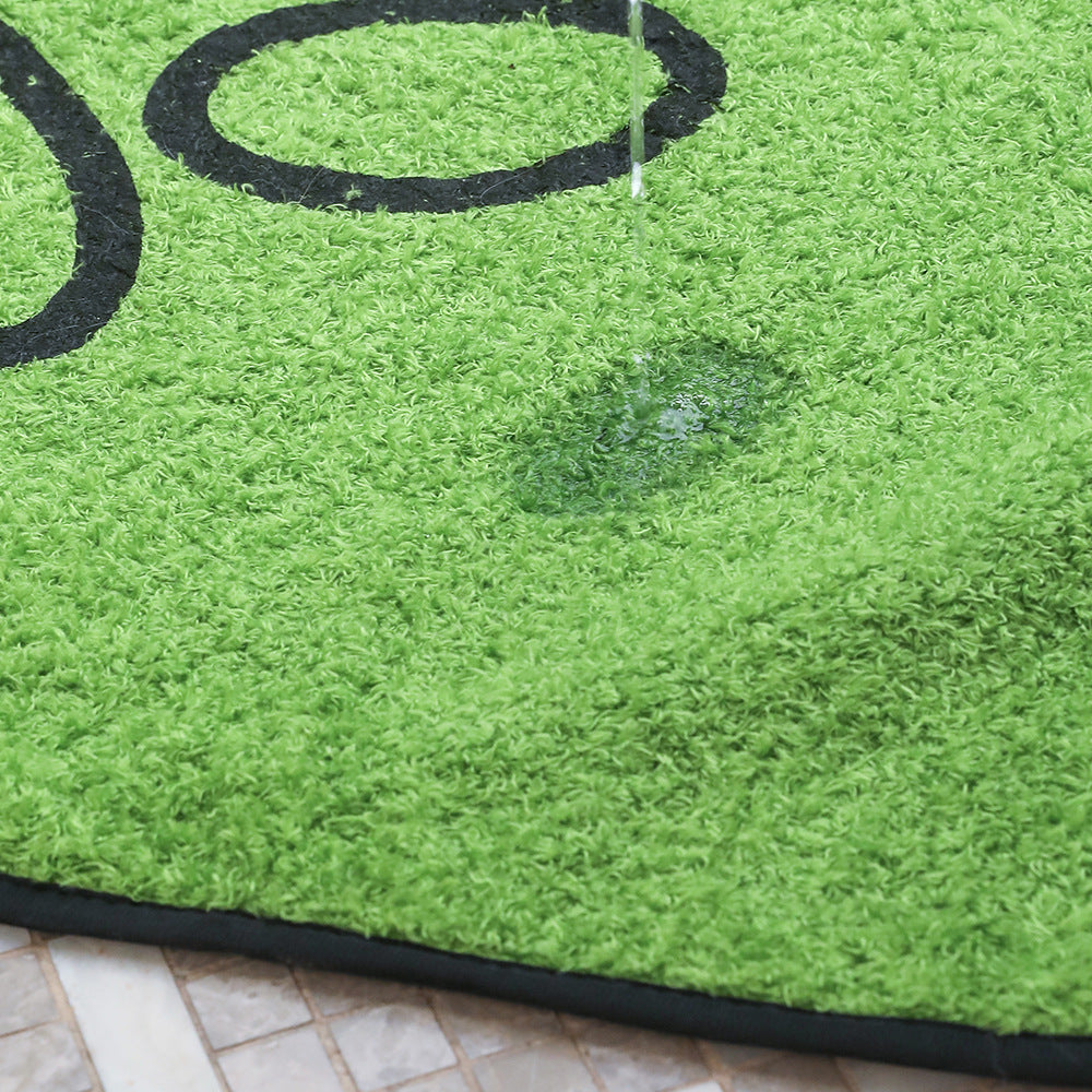 2 Pcs Artificial Grass Pet Mat – Soft, Fast-Drying & Non-Slip Sleeping Pad for Cats and Dogs(90*104cm) - Image 6