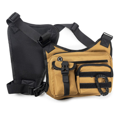 Green Outdoor Tactical Chest Pack – Lightweight Running & Hiking Vest for Men (27×17×5cm) - Image 4