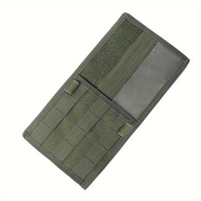 2 Pcs Green Car Sun Visor Organizer – Multi-Purpose Tactical Storage Bag for Tools, Cards & Gear