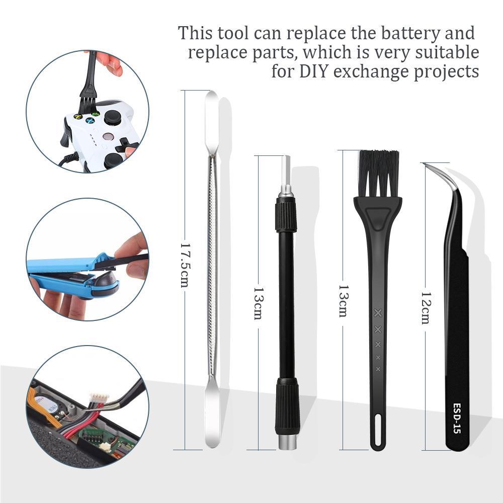 Professional 142-in-1 Precision Screwdriver Repair Tool Kit in Portable Oxford Bag(blue) - Image 8