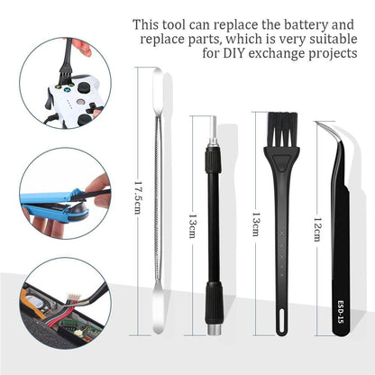 Professional 140-in-1 Precision Screwdriver Repair Tool Kit in Portable Oxford Bag(blue) - Image 8
