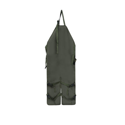 Brown Pocket Heavy-Duty Gardening Apron with Adjustable Straps and Multi-Pocket Design - Image 5