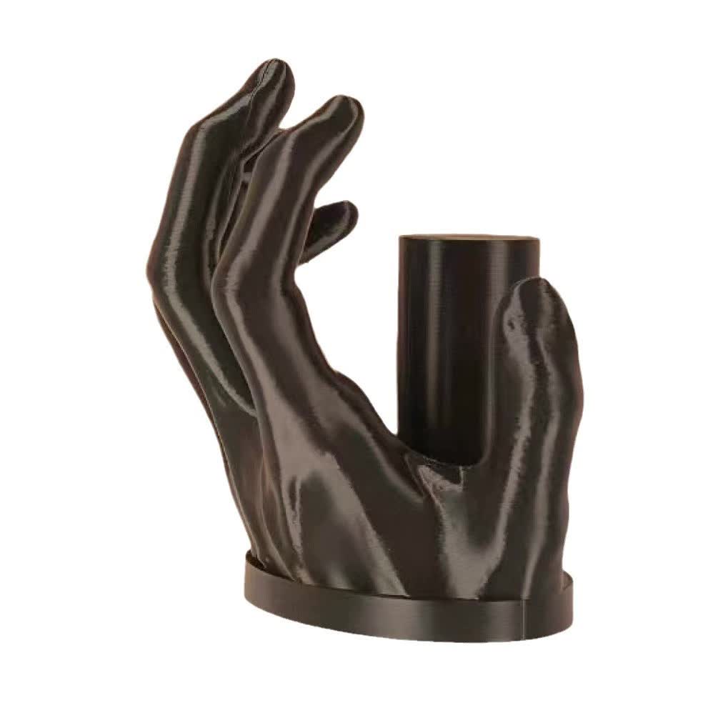 Creative Hand-Shaped Toilet Paper Holder - Unique Wall-Mounted Design - Image 4