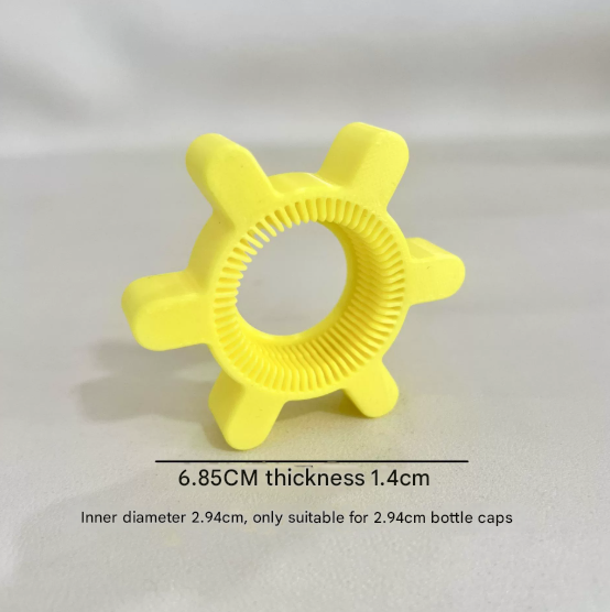 20-Pack Yellow Easy Twist Bottle Cap Opener - Ergonomic Grip for Soda & Drinks - Image 2