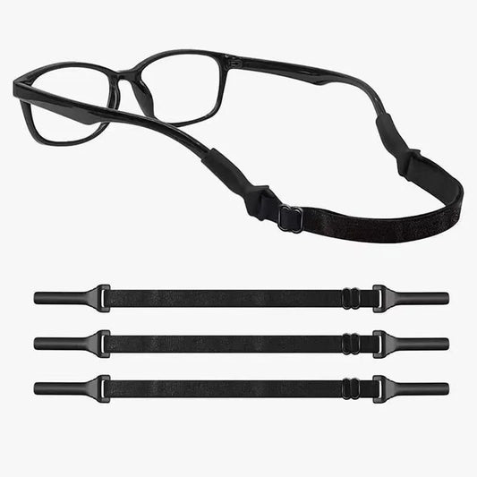 (10-Pack) Adjustable Anti-Slip Eyeglass Straps - Secure Sports Eyewear Retainer Cord for Men, Women & Kids