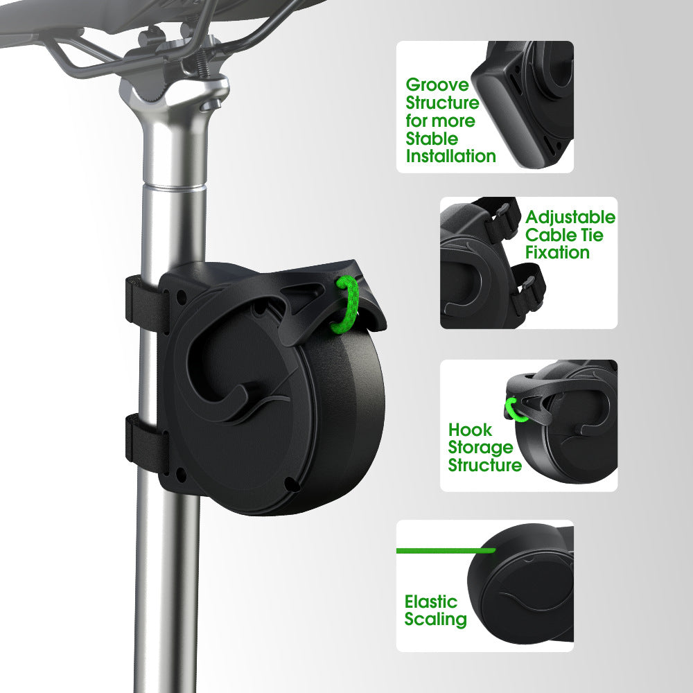 Retractable Bicycle Tow Rope for Kids - Parent-Child Bungee Towing System for Uphill Adventures - Image 3