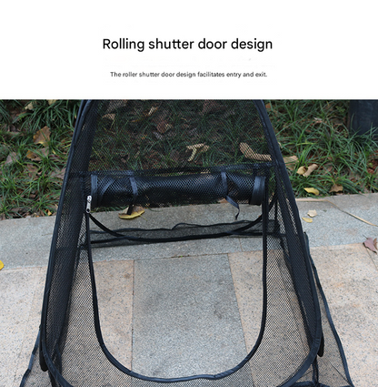 Portable Outdoor Mosquito Net Tent - Pop-Up Breathable Mesh Shelter for Camping & Patios - Image 3