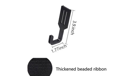 2-Piece Tree Stand Gear Hanger Set - Tactical Webbing Straps with 5 Hooks for Hunting & Camping - Image 2