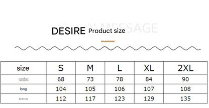 S Pink Drapey High-Waist Wide-Leg Trousers - Loose Fit Casual Long Pants for Women - Image 3
