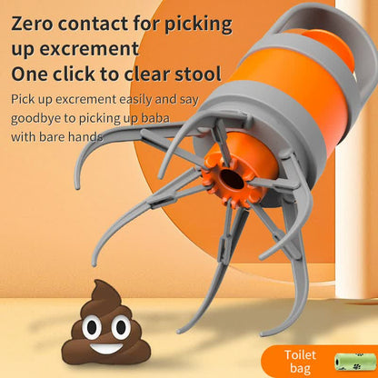 Portable Pet Waste Scooper - Compact & Hygienic Poop Picker for Dogs & Cats On-the-Go - Image 2