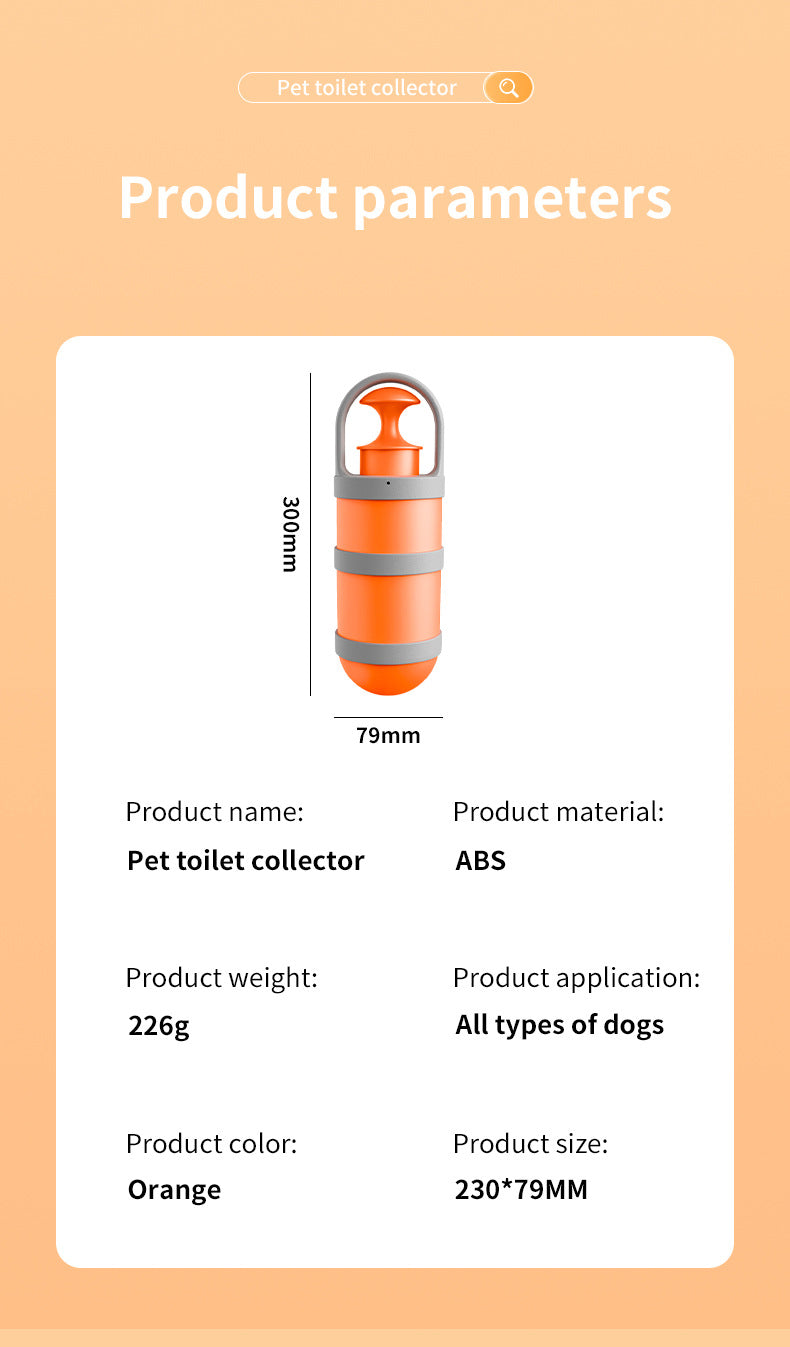 Portable Pet Waste Scooper - Compact & Hygienic Poop Picker for Dogs & Cats On-the-Go - Image 6