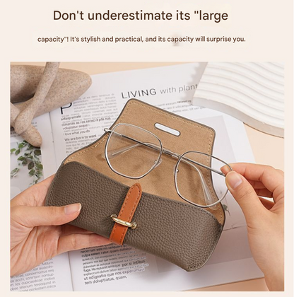 3 Pack Black Chic Portable Glasses Case Set - Anti-Pressure Sunglass & Myopia Eyewear Protectors - Image 2