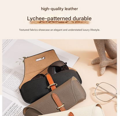 3 Pack Black Chic Portable Glasses Case Set - Anti-Pressure Sunglass & Myopia Eyewear Protectors - Image 3