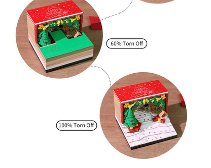 2026 Christmas Arch 3D Memo Pad - Creative Festive Gift & Desk Ornament - Image 6