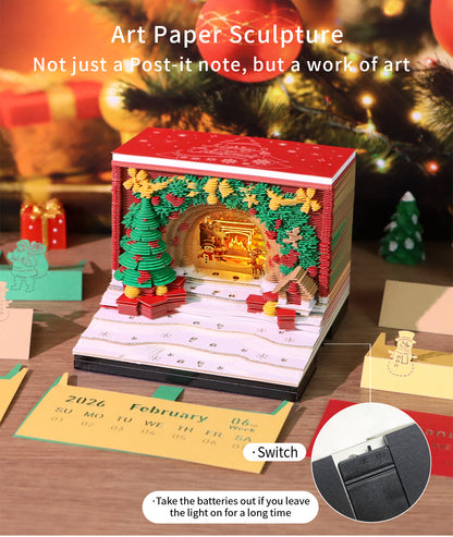 2026 Christmas Arch 3D Memo Pad - Creative Festive Gift & Desk Ornament - Image 8