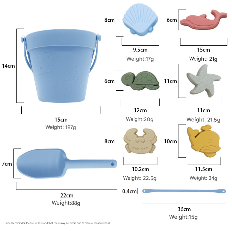 Silicone Beach Sand Shovel - Durable & Flexible Outdoor Play Tool - Image 2
