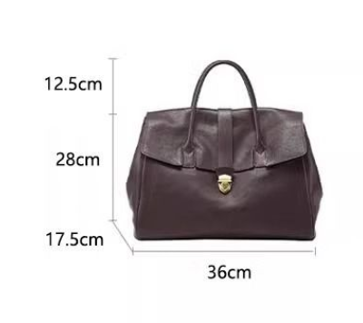 Sophisticated Ladies' Briefcase Tote Bag - High-End Business & Everyday Handbag (36x17.5x28 cm) - Image 3