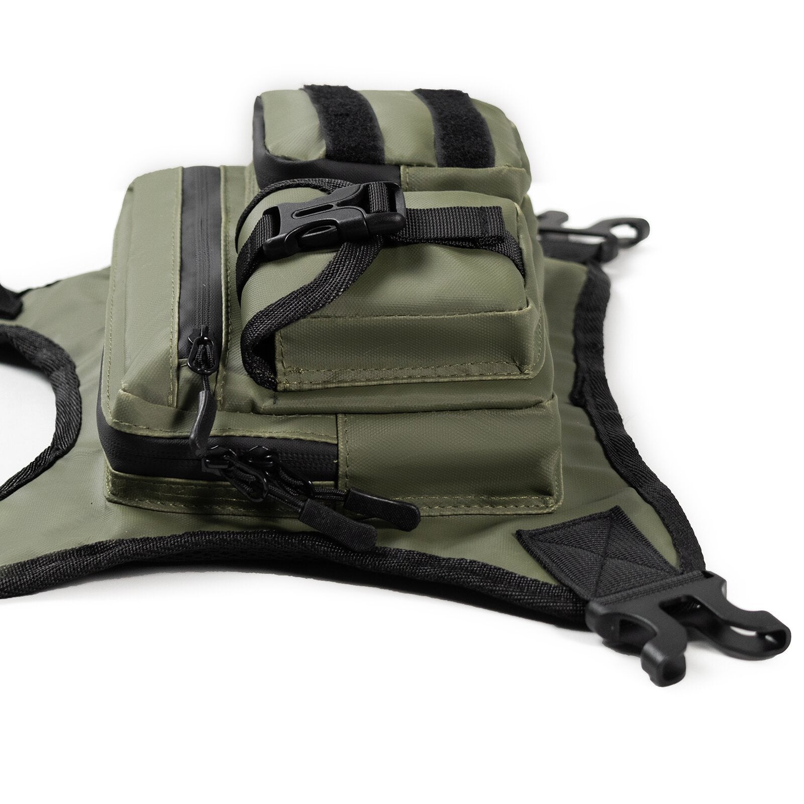 Green Outdoor Tactical Chest Bag - CS Running Hydration Sports Chest Pack for Men (0.572kg, 30x30x6 cm) - Image 3