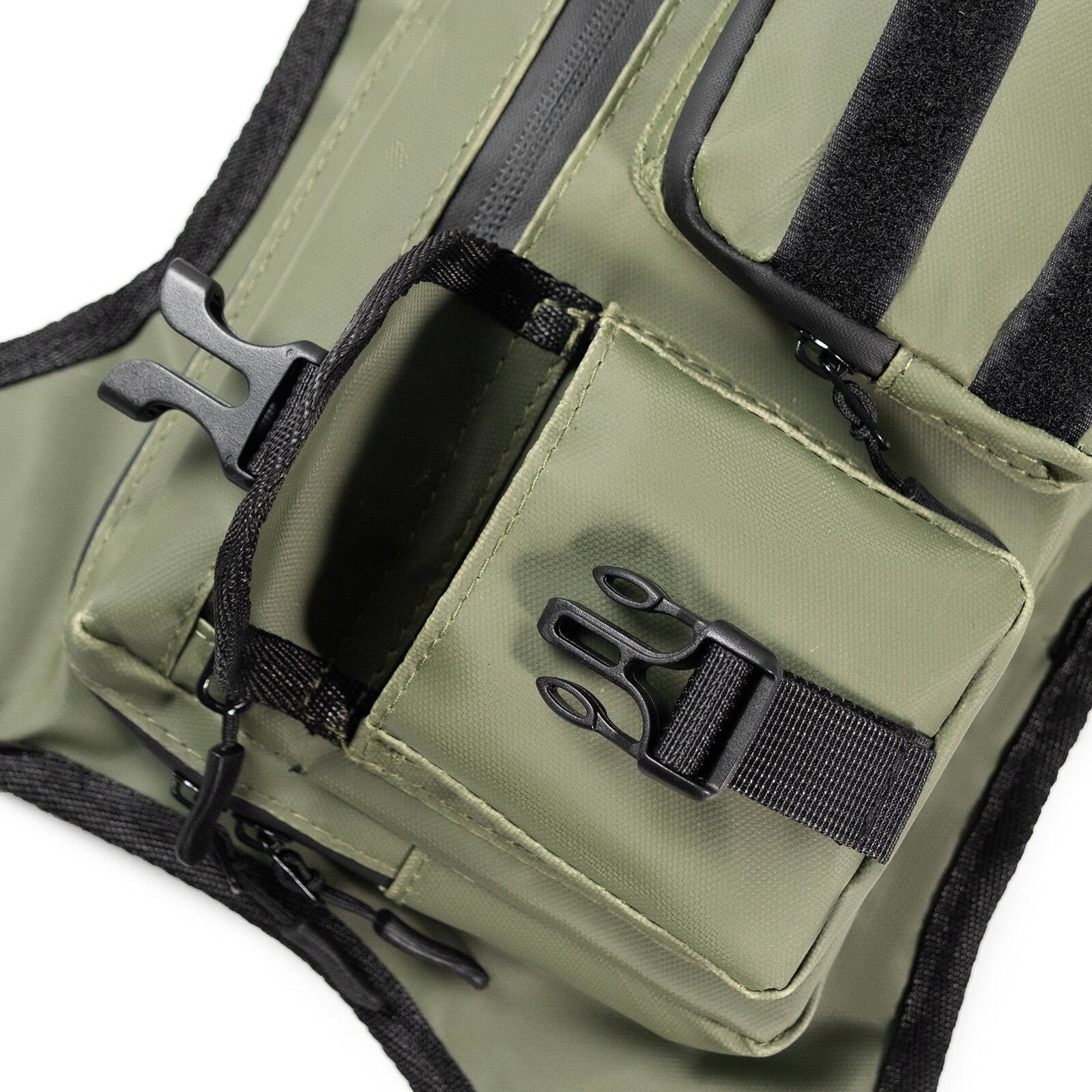 Green Outdoor Tactical Chest Bag - CS Running Hydration Sports Chest Pack for Men (0.572kg, 30x30x6 cm) - Image 6