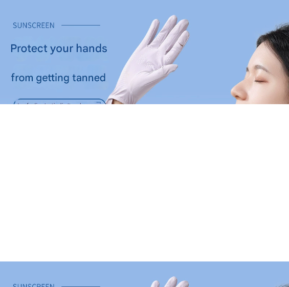 Purple Cooling UV Protection Arm Sleeves Long Sun Block Gloves Breathable Stretchy Hand Cover for Cycling Driving and Outdoor Sports Australia - Image 2