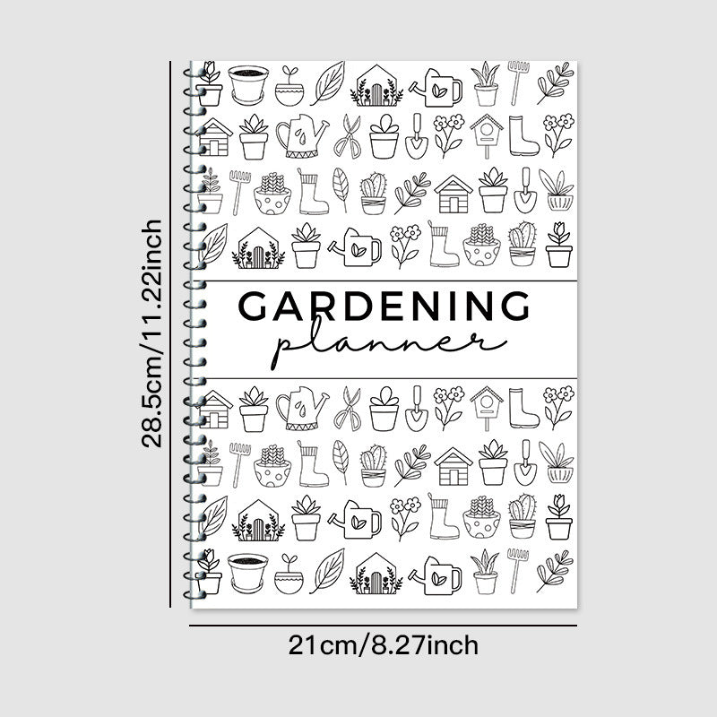 Garden Planner Journal & Plant Care Log Book with Layout Grids Watering Schedule and Budget Tracker for Indoor and Outdoor Gardening - Image 2