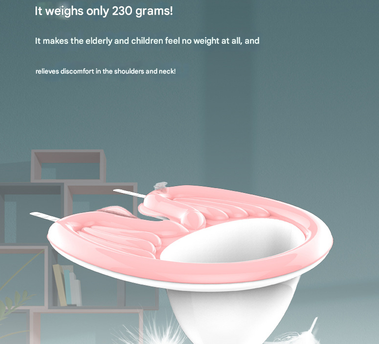 Black Inflatable Hair Washing Basin with Drain Tube and Pump for Seniors Bedridden and Pregnant Women - Portable Home Shampoo Basin for Easy Hair Care - Image 5
